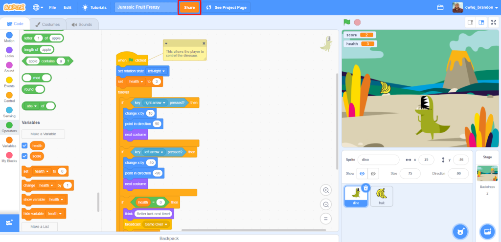 share a project