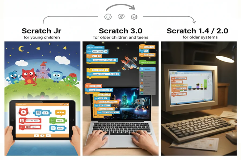دانلود اسکرچ | آموزش نصب برنامه اسکرچ برای گوشی اندروید و کامپیوتر 8 دانلود اسکرچ